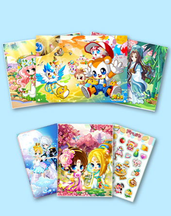 奥比岛超梦幻贴纸套装